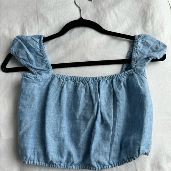 Aritzia linen crop XS - Picture 1 of 3